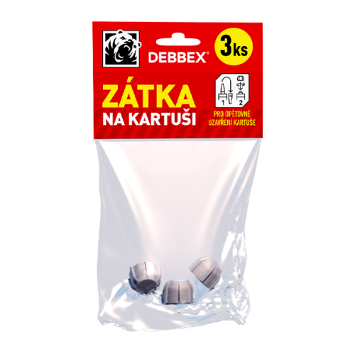 Zátka na kartuši (šroubovací vršek)